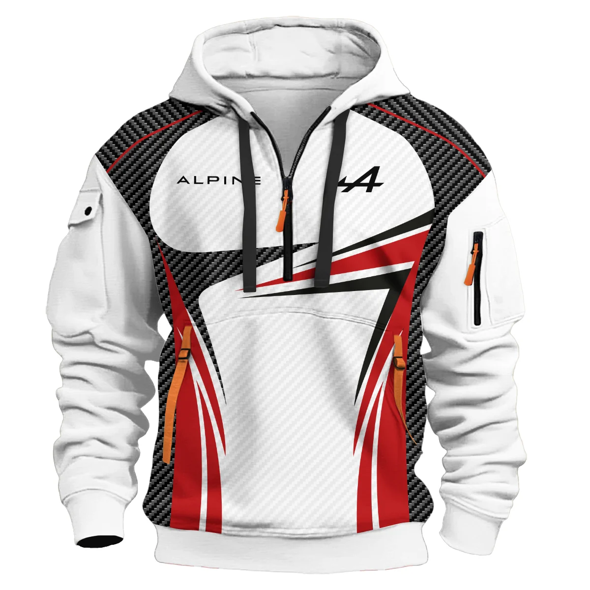 Alpine F1 Team For Fans - Hoodie Half Zip BLVAF1031225A1ALPHDF - Image 2