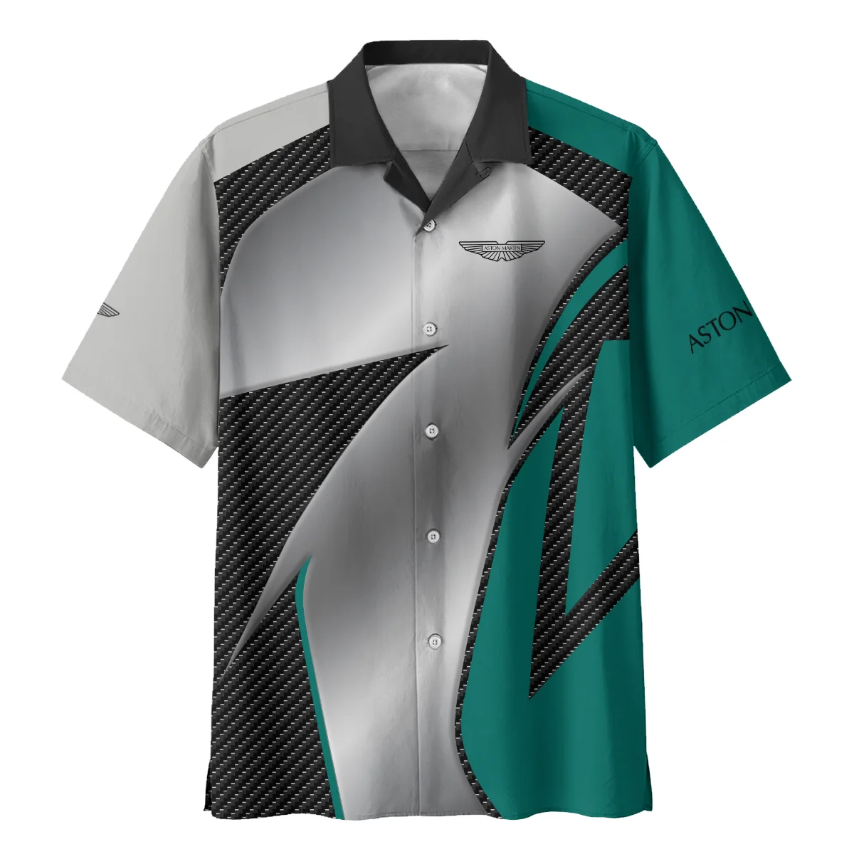 Aston Martin F1 Team For Fans - Hawaiian Shirt BLVAF1031225A2AMHW - Race Day Outfit - Image 2