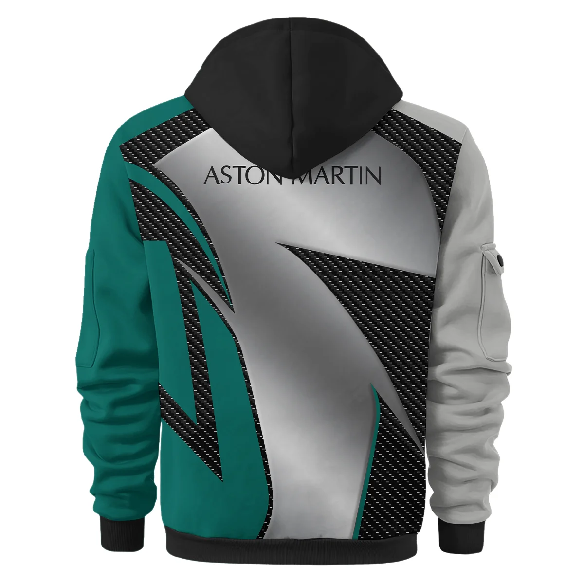Aston Martin F1 Team For Fans - Hoodie Half Zip BLVAF1031225A2AMHDF - Image 3