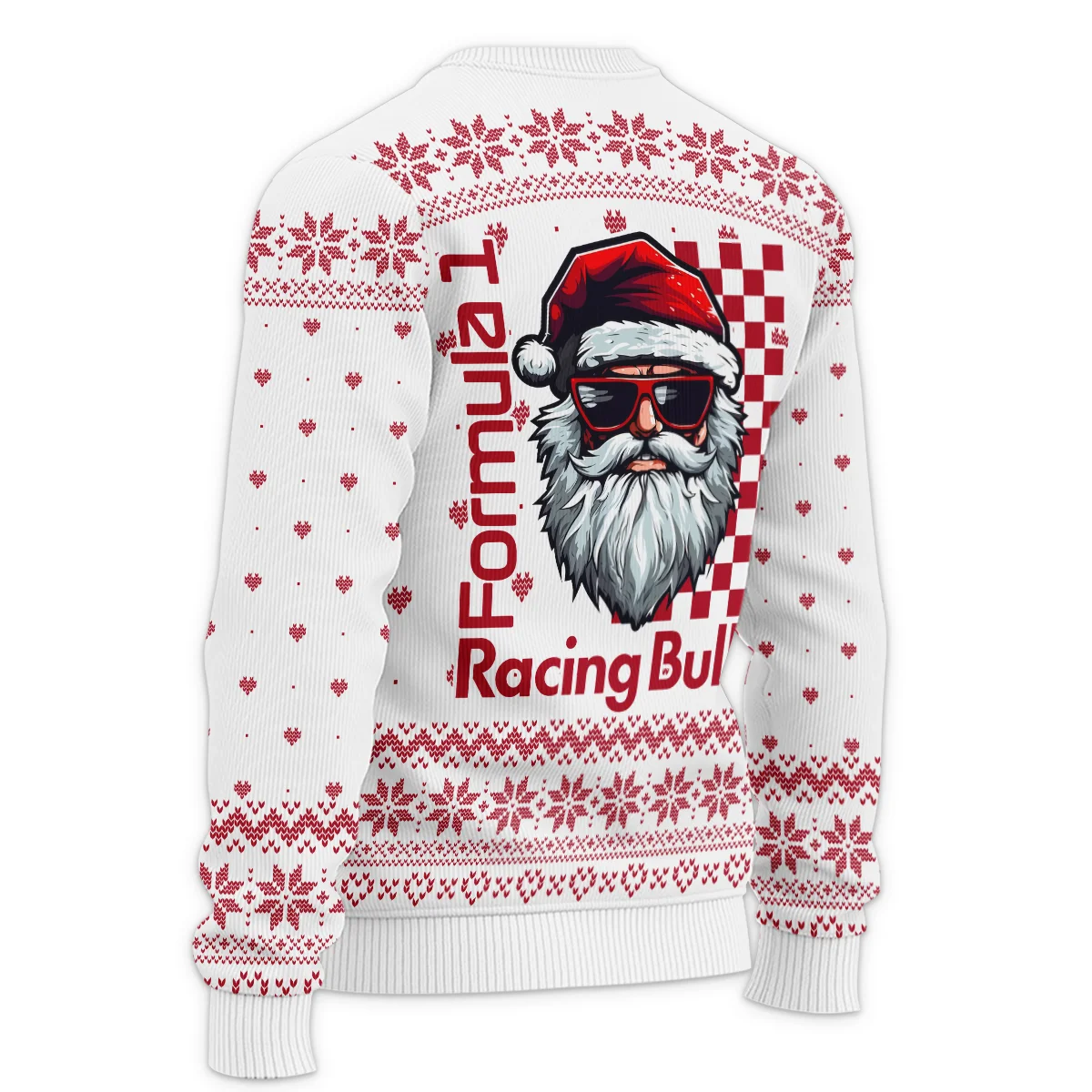 Badass Santa Racing Racing Bulls Formula 1 - Ugly Sweater BLVAF1220925A27RAC - Image 5