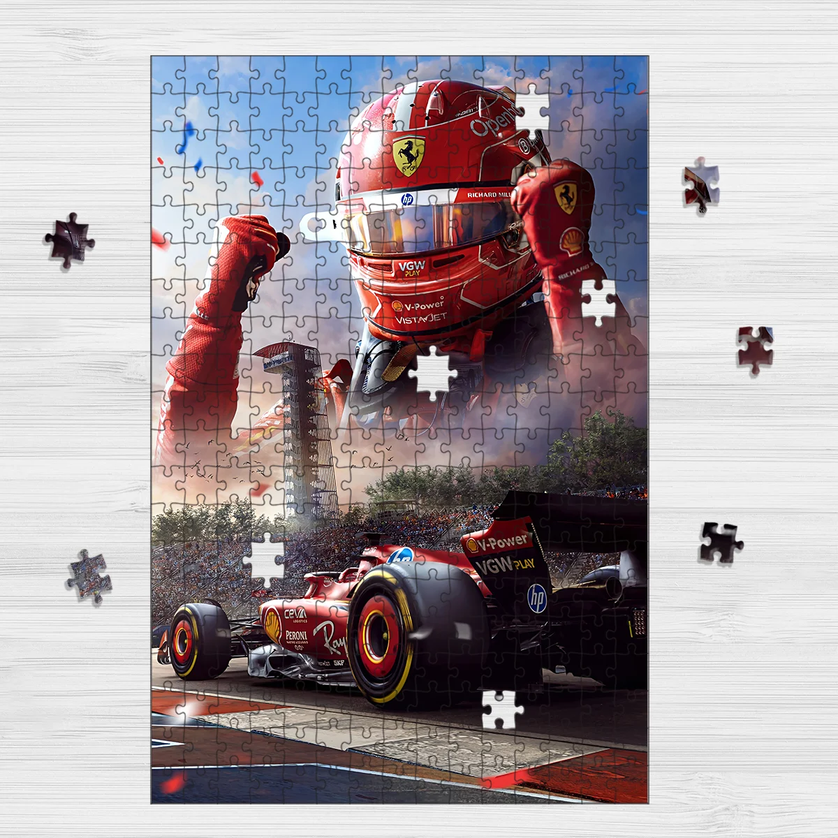Charles Leclerc - Jigsaw Puzzle Game For F1 Fans BLF1PZ16
