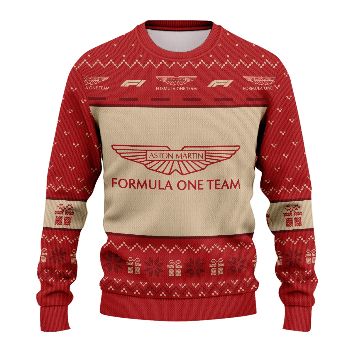 Christmas Aston Martin Formula 1 - Ugly Sweater BLVAF1220925A14AM - Image 2