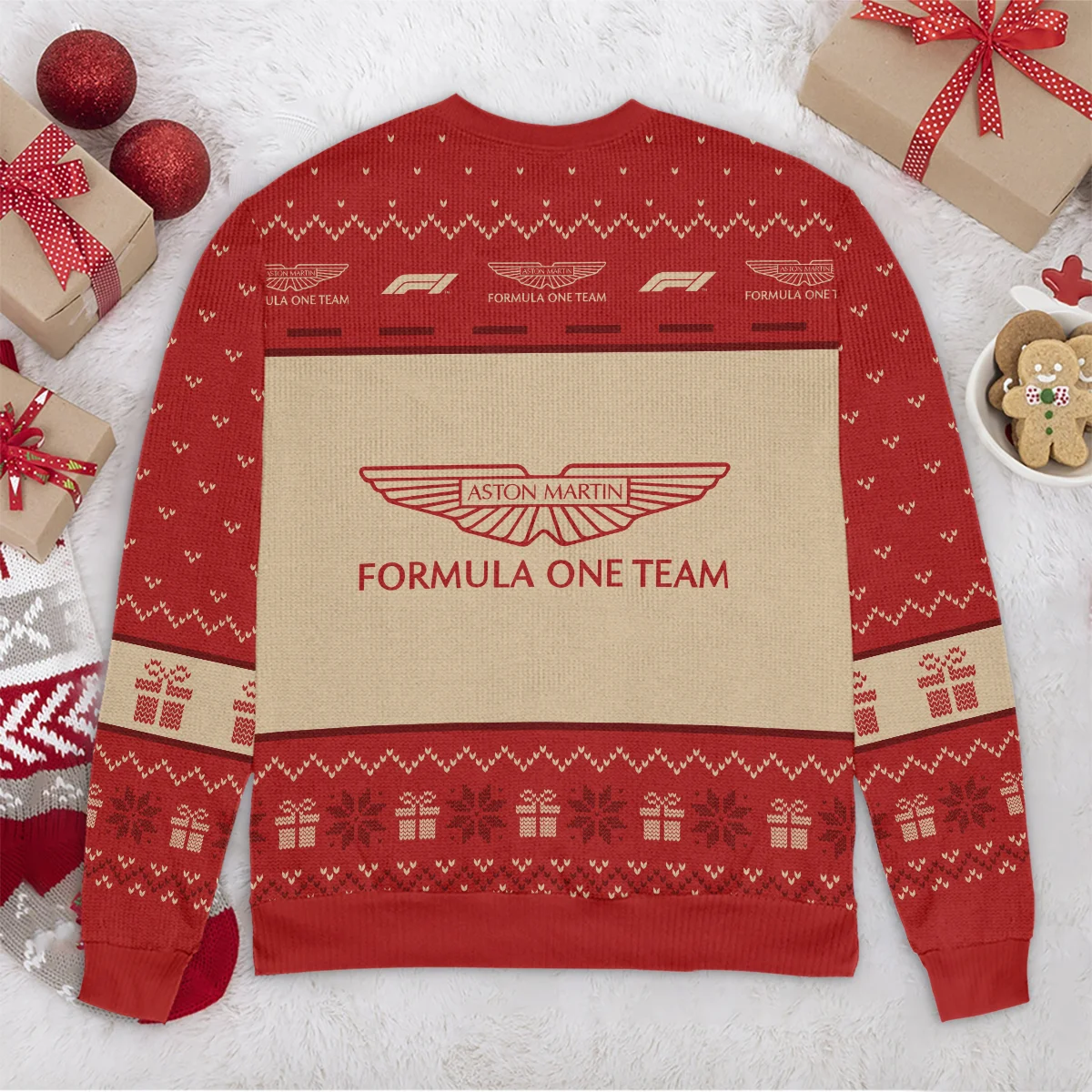 Christmas Aston Martin Formula 1 - Ugly Sweater BLVAF1220925A14AM - Image 6