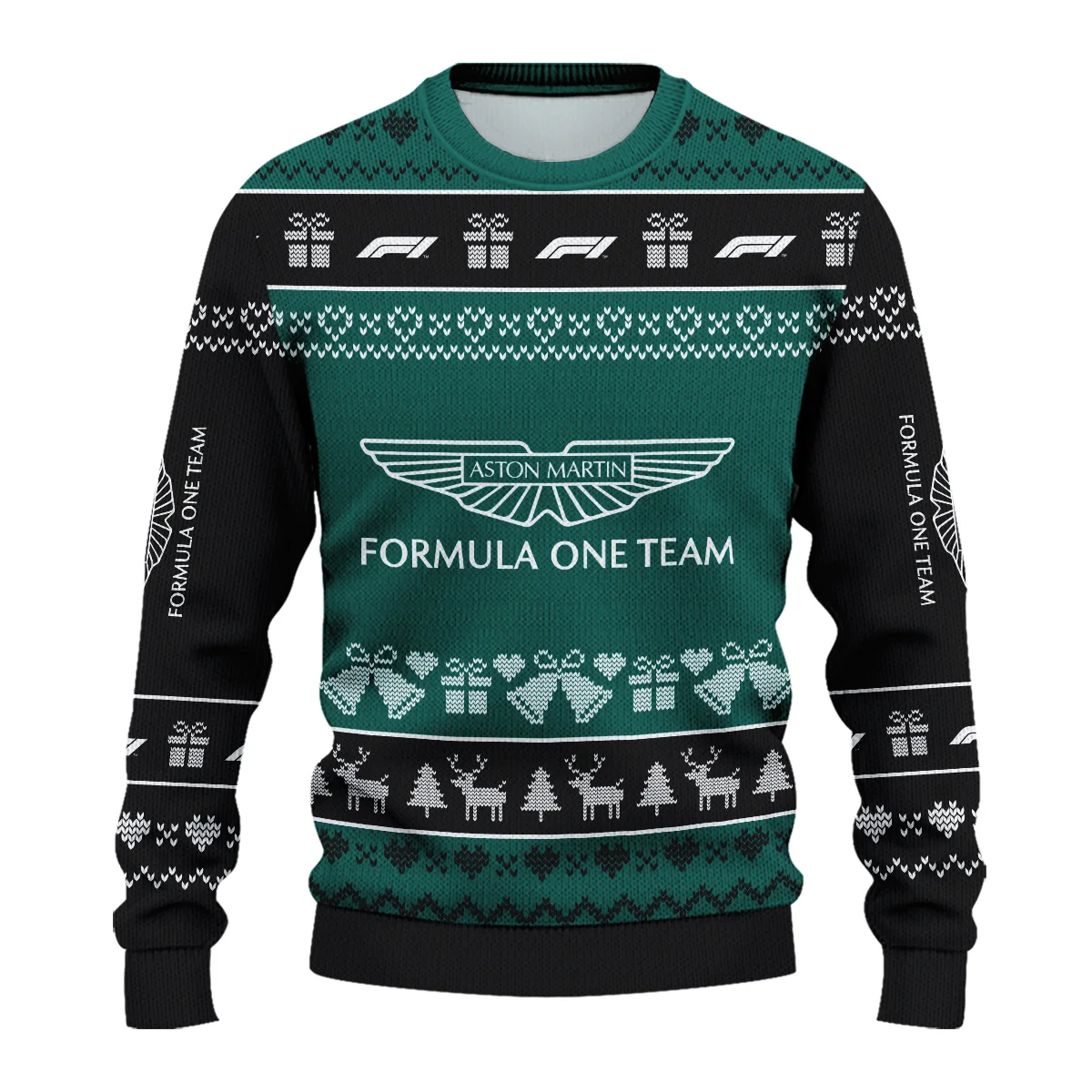 Christmas Collection Aston Martin Formula 1 - Ugly Sweater BLVAF1220925A5AM - Image 2
