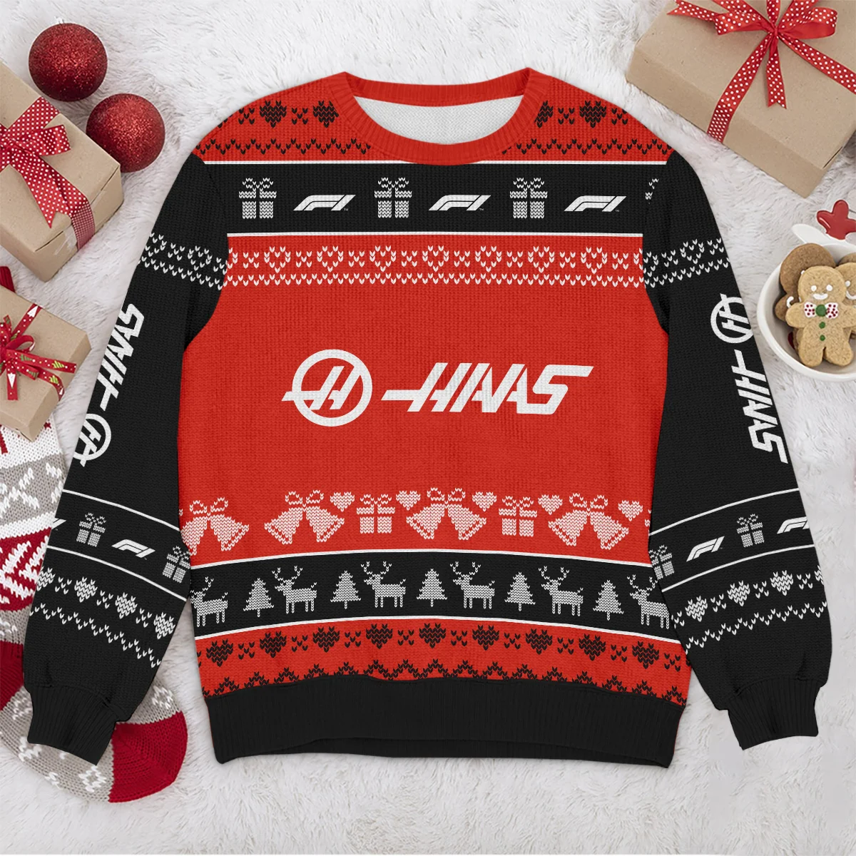 Christmas Collection Haas Formula 1 - Ugly Sweater BLVAF1220925A5HAAS - Image 4
