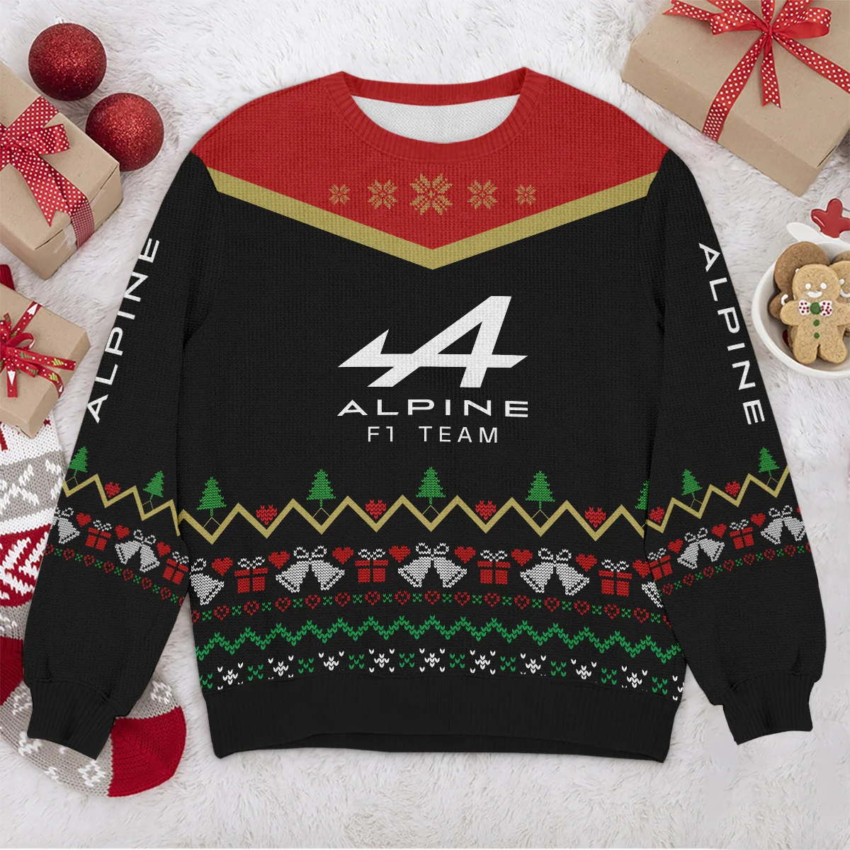 Christmas Gift Alpine Formula 1 - Ugly Sweater BLVAF1220925A7ALP - Image 4