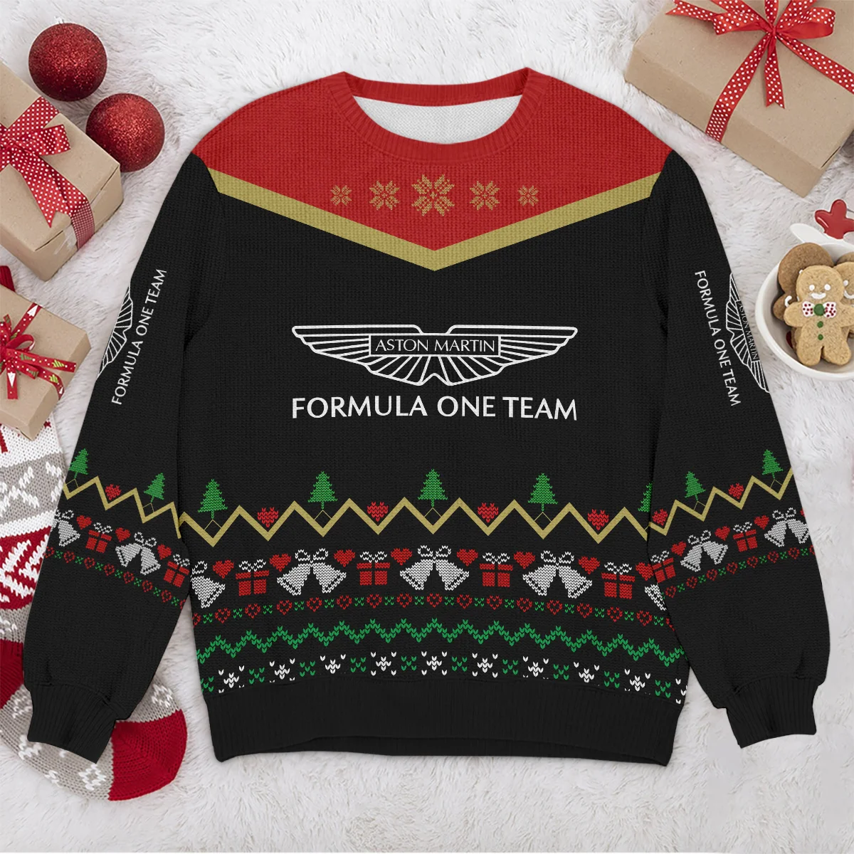 Christmas Gift Aston Martin Formula 1 - Ugly Sweater BLVAF1220925A7AM - Image 4