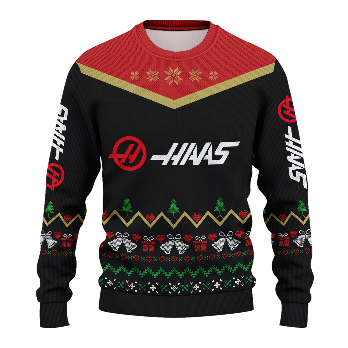 Christmas Gift Haas Formula 1 - Ugly Sweater BLVAF1220925A7HAAS - Image 2