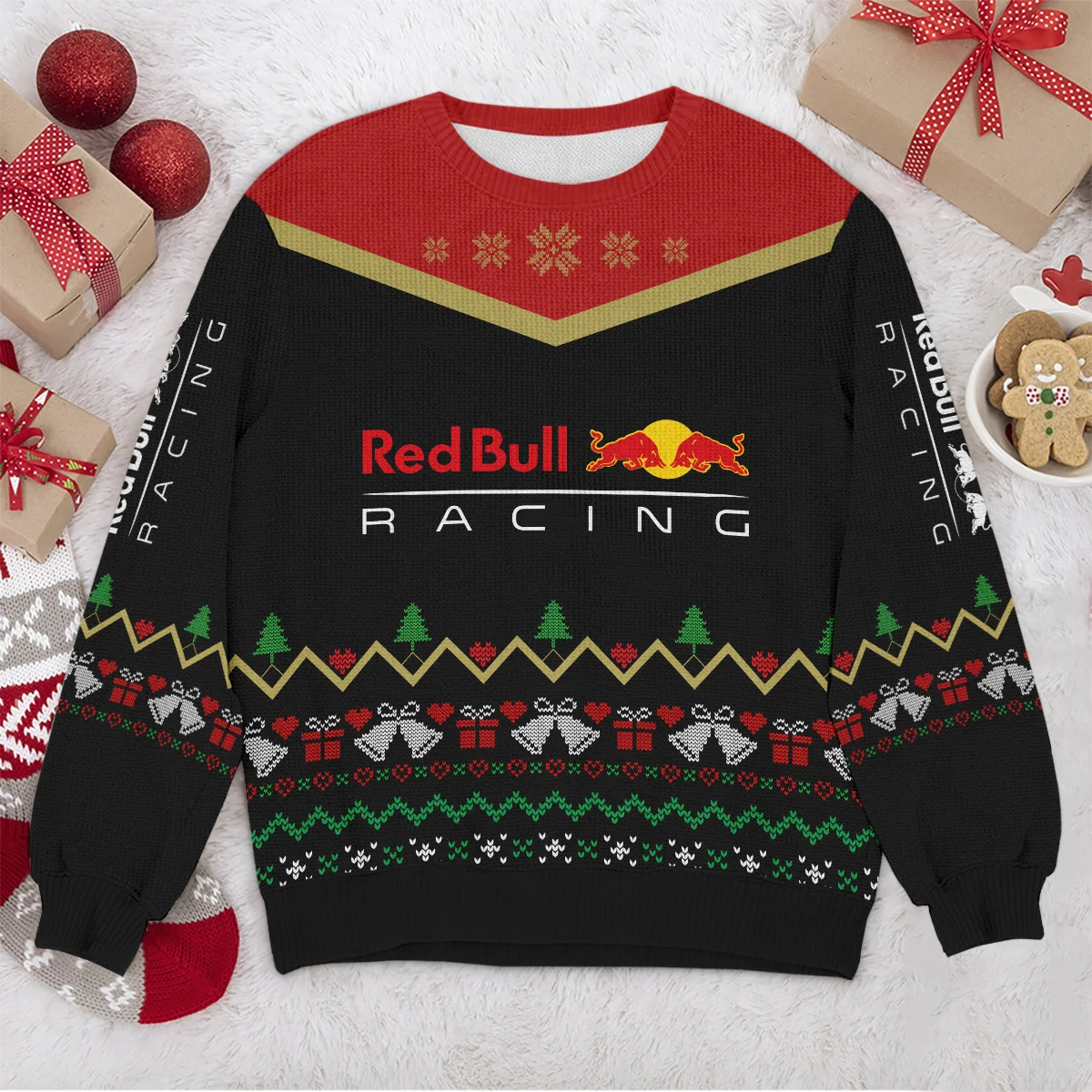 Christmas Gift Red Bull Racing Formula 1 - Ugly Sweater BLVAF1220925A7RBR - Image 4