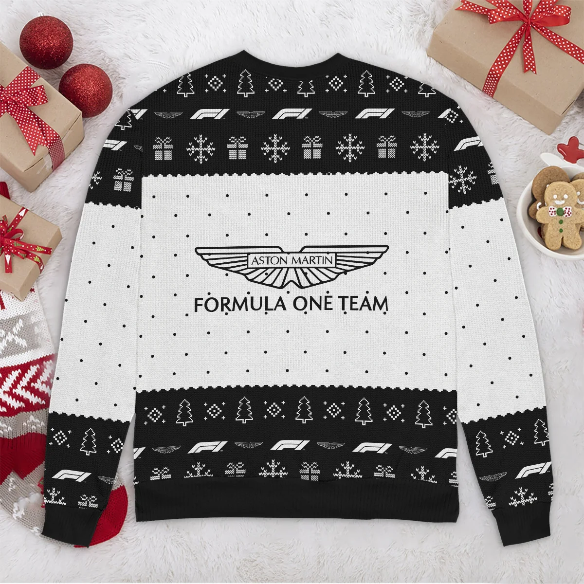 Christmas Pattern Aston Martin Formula 1 - Ugly Sweater BLVAF1220925A1AM - Image 6