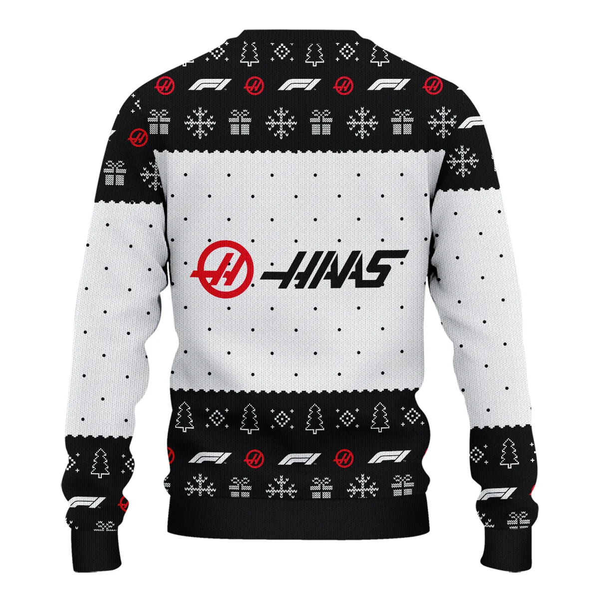 Christmas Pattern Haas Formula 1 - Ugly Sweater BLVAF1220925A1HAAS - Image 3