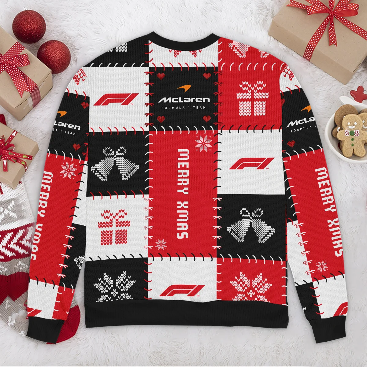 Christmas Pattern McLaren Formula 1 - Ugly Sweater BLVAF1220925A9MCL - Formula Racing Apparel - Image 6