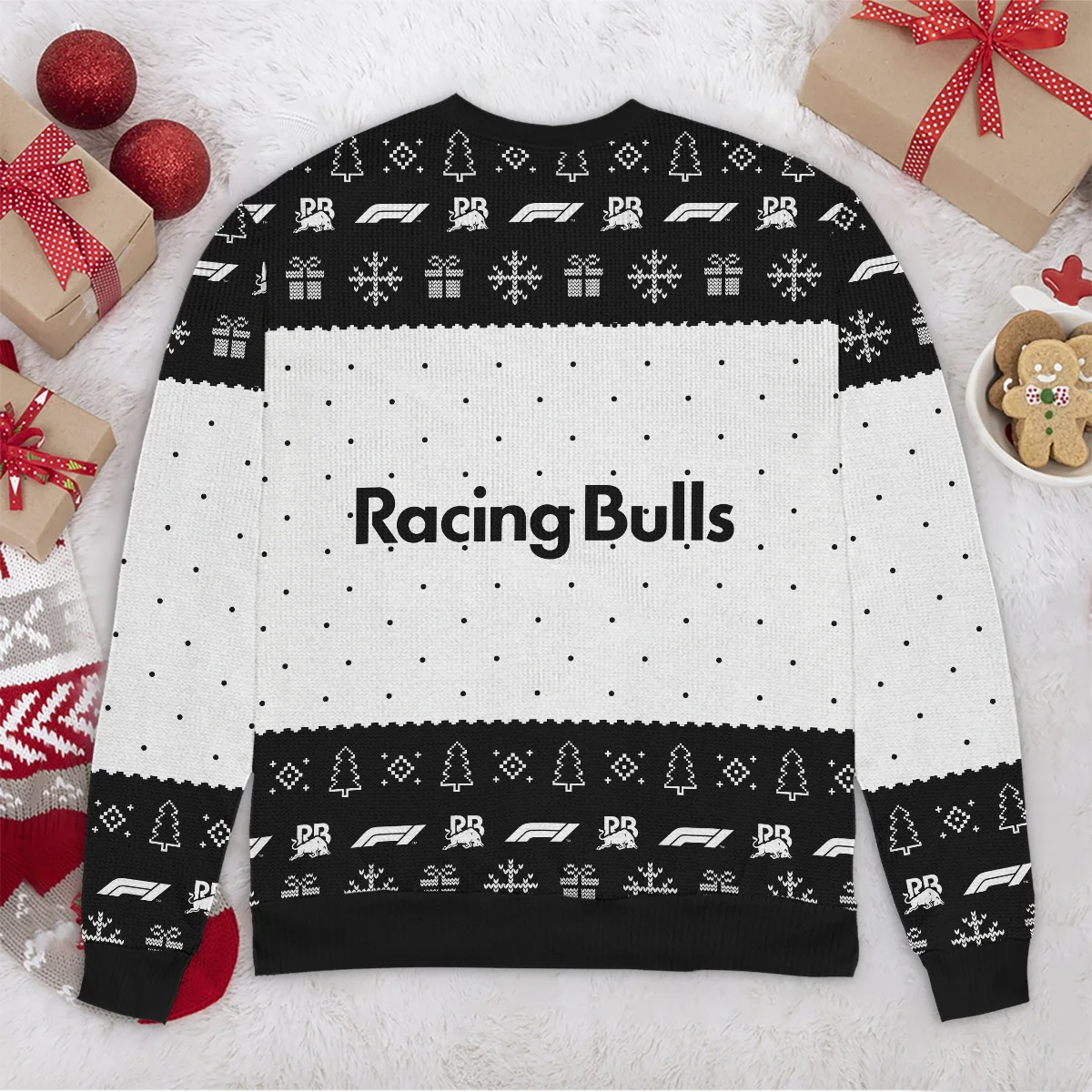 Christmas Pattern Racing Bulls Formula 1 - Ugly Sweater BLVAF1220925A1RAC - Trackside Outfit - Image 6
