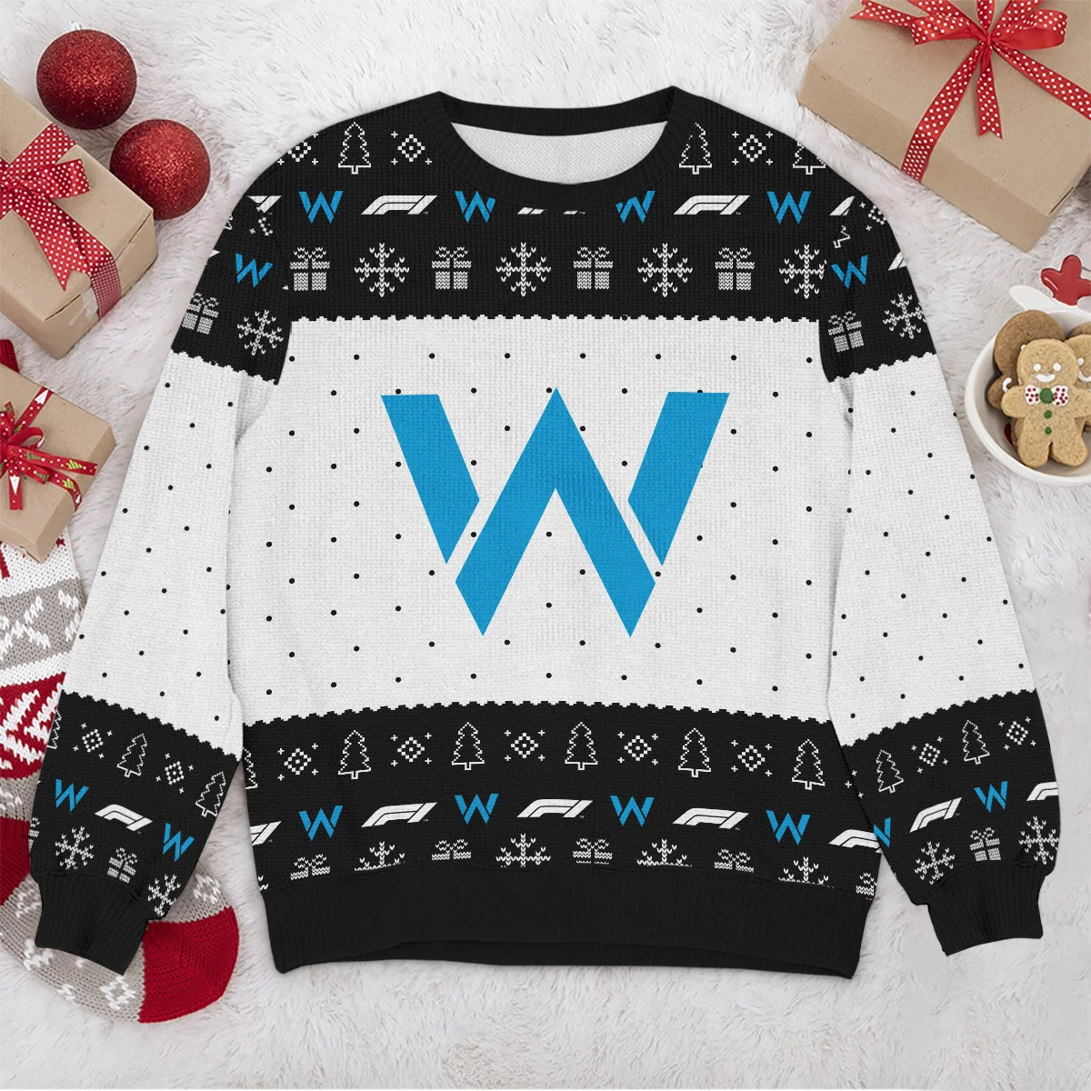 Christmas Pattern Williams Formula 1 - Ugly Sweater BLVAF1220925A1WIL - F1 Fan Gear - Image 4
