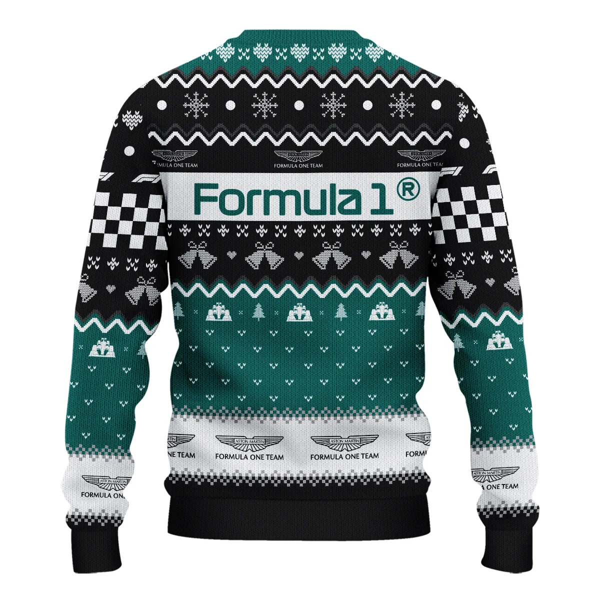 Xmas Aston Martin Formula 1 - Ugly Sweater BLVAF1220925A12AM - Racing Lifestyle Clothing - Image 3