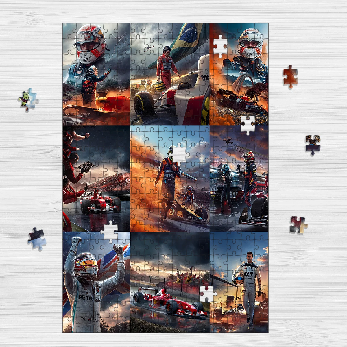 F1 - Jigsaw Puzzle Game For F1 Fans BLF1PZ21 - Motorsport Apparel