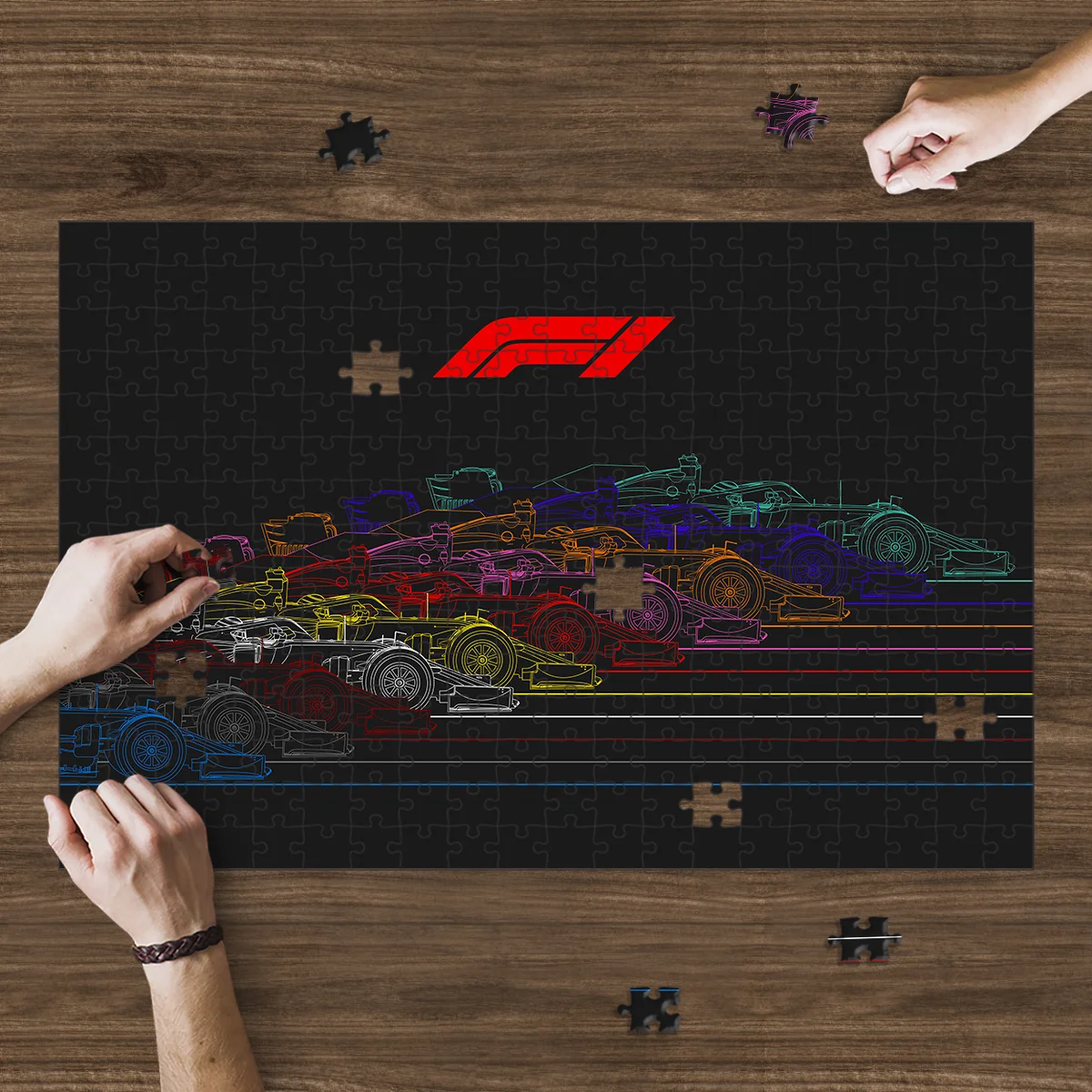 F1 - Jigsaw Puzzle Game For F1 Fans BLF1PZ3 - F1 Fan Gear - Image 3