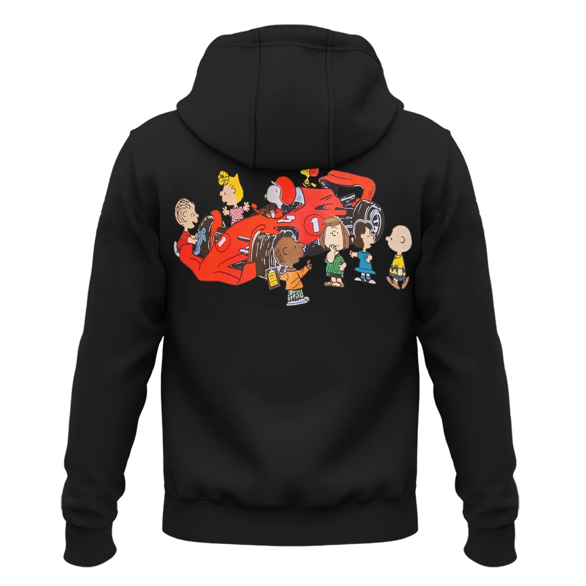 F1 x Snoopy Peanuts Pit Crew Hoodie BLF112925A2HD - Pit Lane Clothing - Image 3