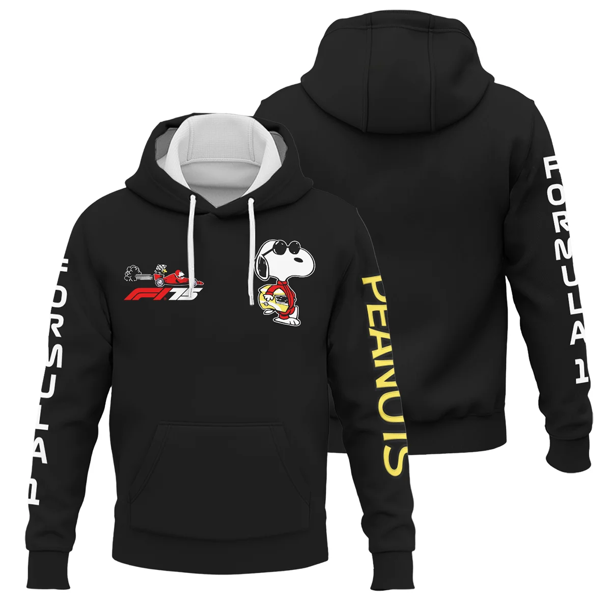 F1 x Snoopy Peanuts Pit Crew Joe Cool Hoodie BLF112925A1HD - F1 Fan Gear