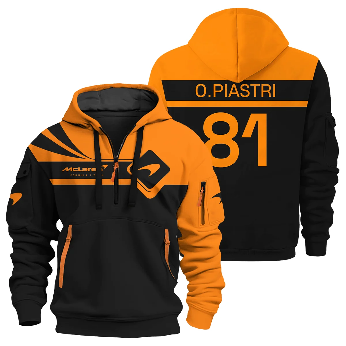 Fanwear Exclusive Logo Hoodie Half Zip BLMCL5525A33HZ CleanFit