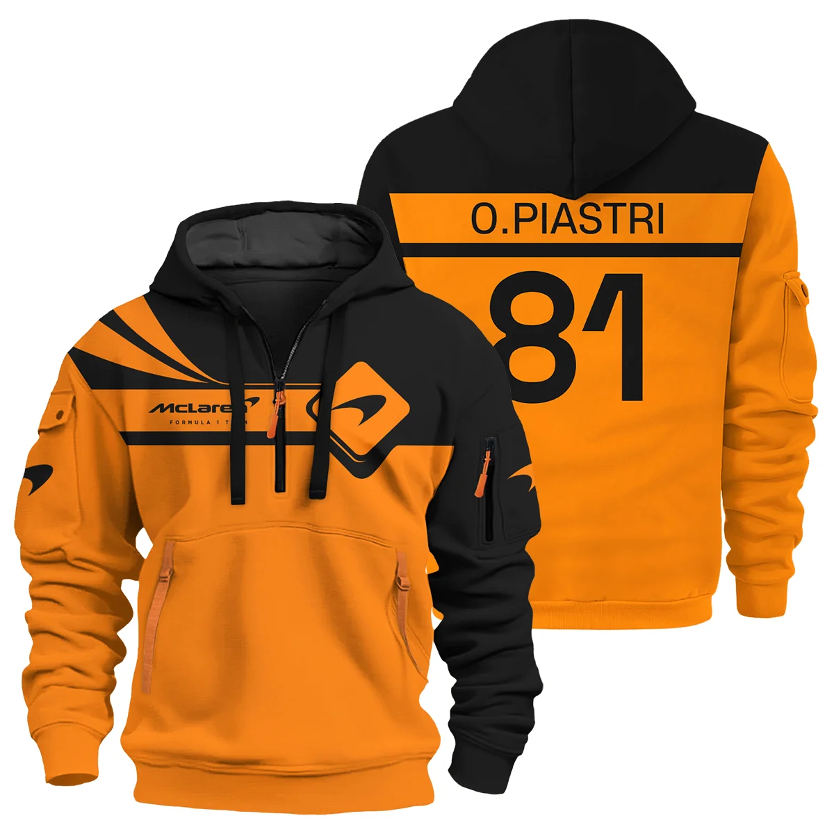 Fanwear Exclusive Logo Hoodie Half Zip BLMCL5525A43HZ CleanFit