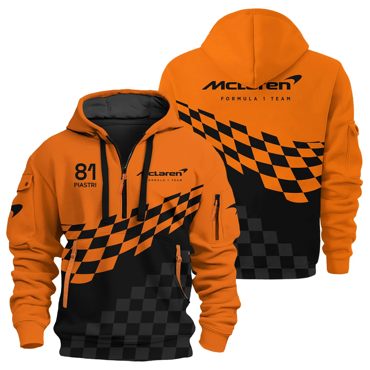 Fanwear Exclusive Logo Hoodie Half Zip BLOP10425A13HZ CleanFit