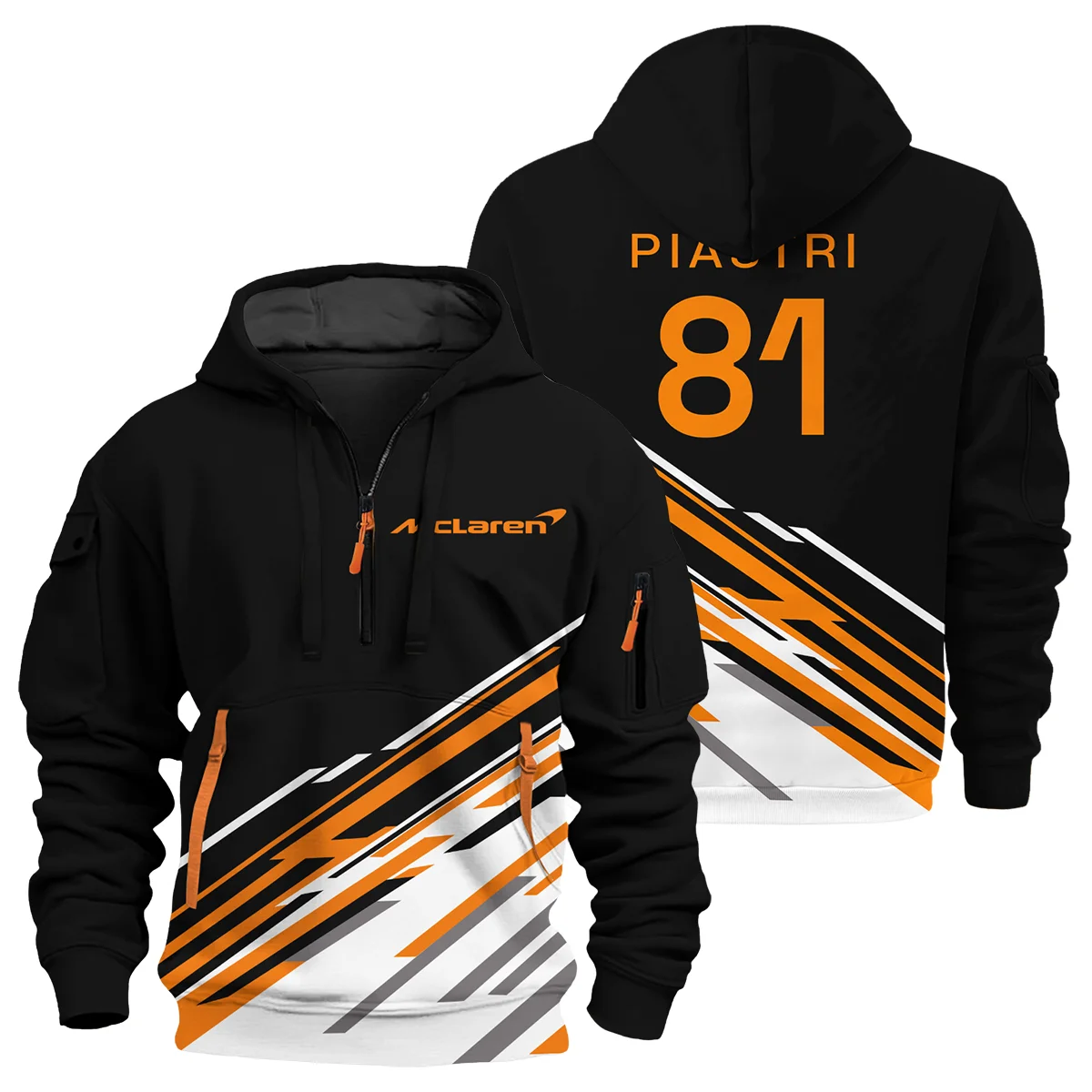 Fanwear Exclusive Logo Hoodie Half Zip BLOP10425A23HZ CleanFit