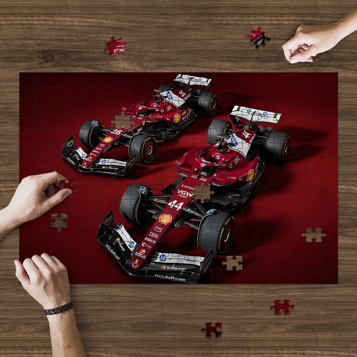 Ferrari F1 - Jigsaw Puzzle Game For F1 Fans BLF1PZ6 - Trackside Outfit - Image 3