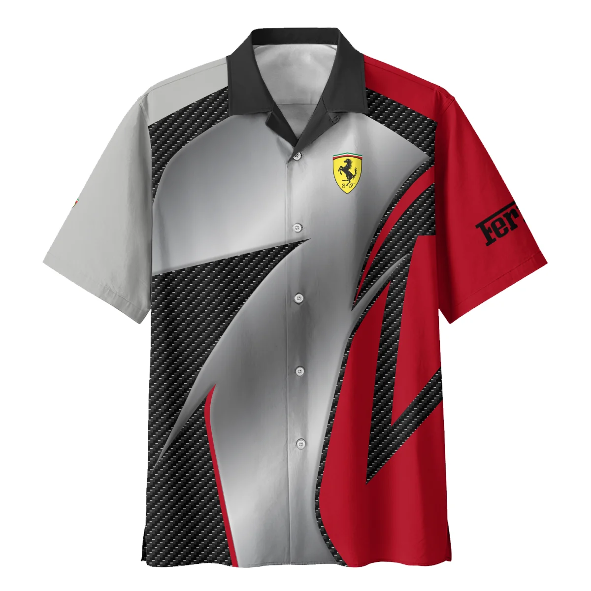 Ferrari F1 Team For Fans - Hawaiian Shirt BLVAF1031225A2FRRHW - Image 2