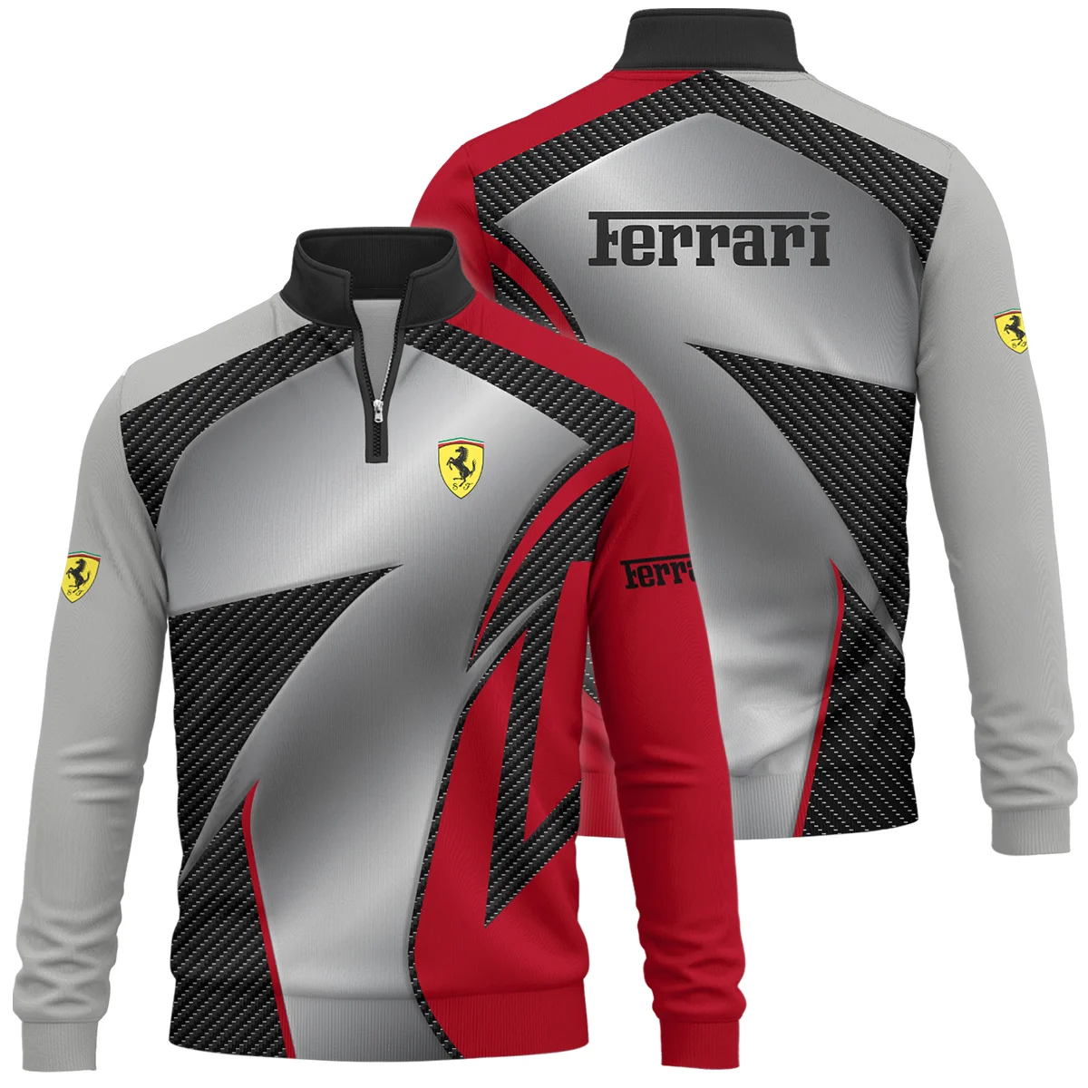 Ferrari F1 Team For Fans - Quarter Zip Sweatshirt BLVAF1031225A2FRRQZS