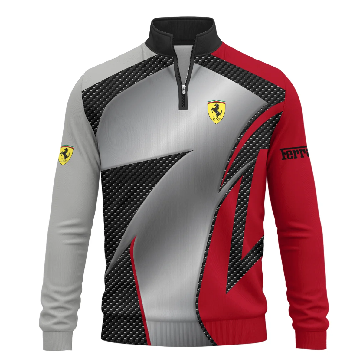 Ferrari F1 Team For Fans - Quarter Zip Sweatshirt BLVAF1031225A2FRRQZS - Image 2