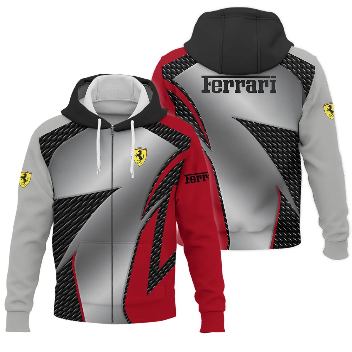 Ferrari F1 Team For Fans - Zipper Hoodie BLVAF1031225A2FRRZHD