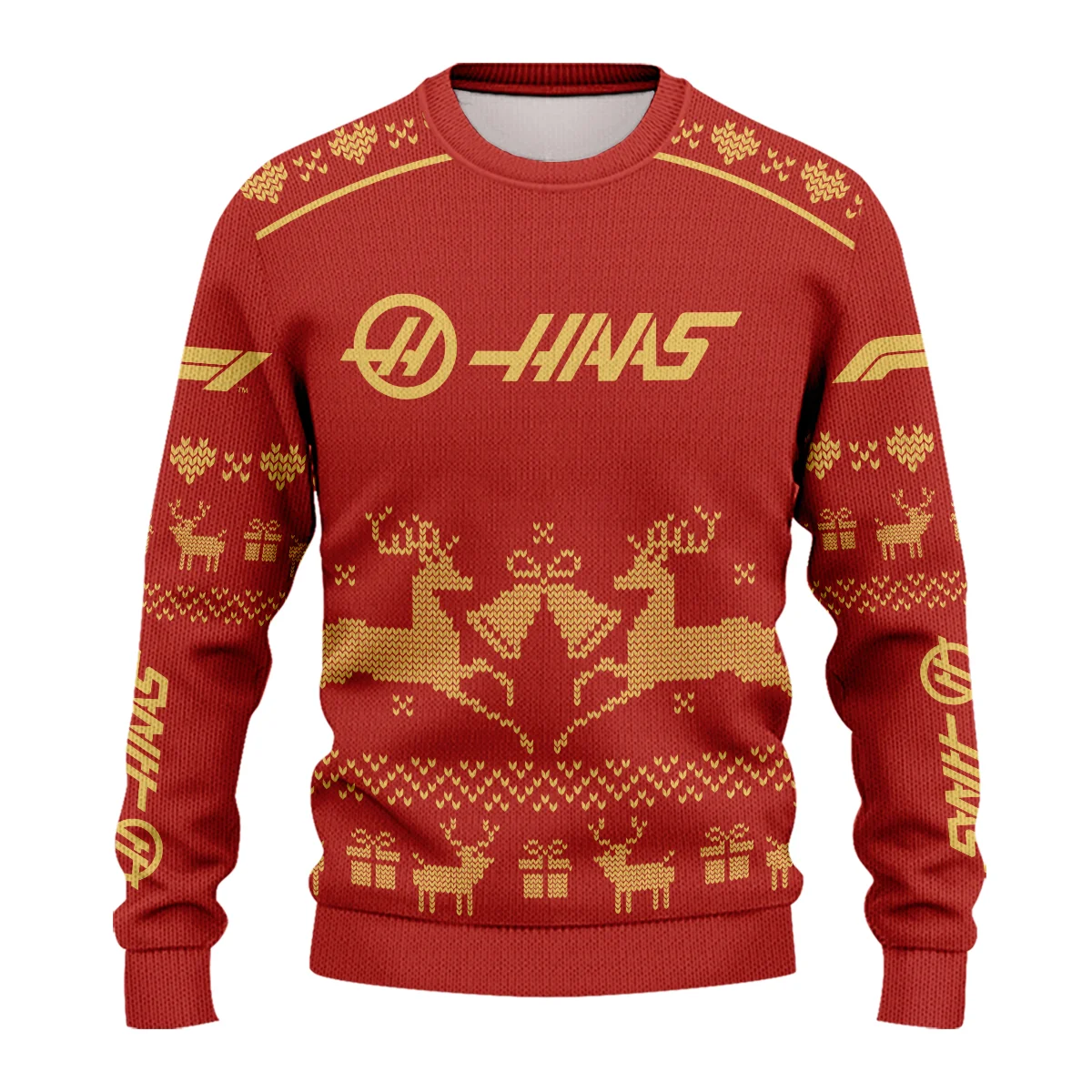 Festive Christmas Haas Formula 1 - Ugly Sweater BLVAF1220925A6HAAS - Image 2