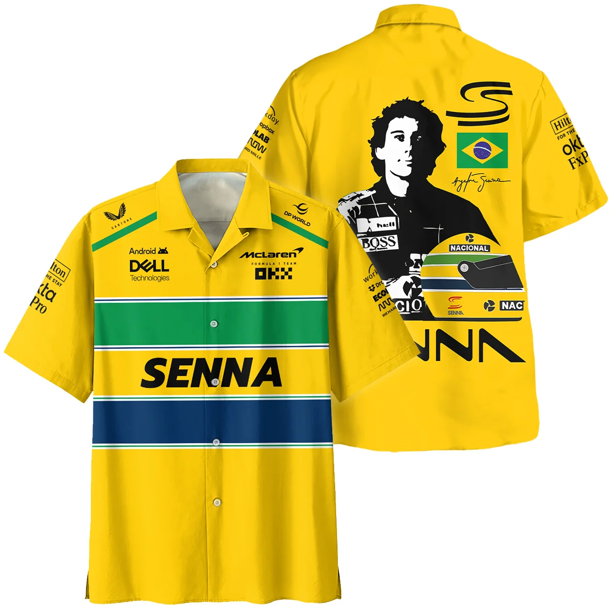 Flag And Helmet Fanwear Exclusive Hawaiian Shirt BLF13625A4HW CleanFit