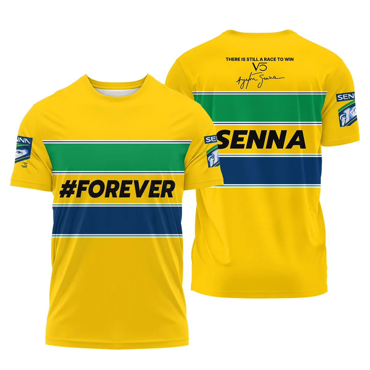 Forever Senna Formula One T-Shirt BLF1190525A1TS - Trackside Outfit