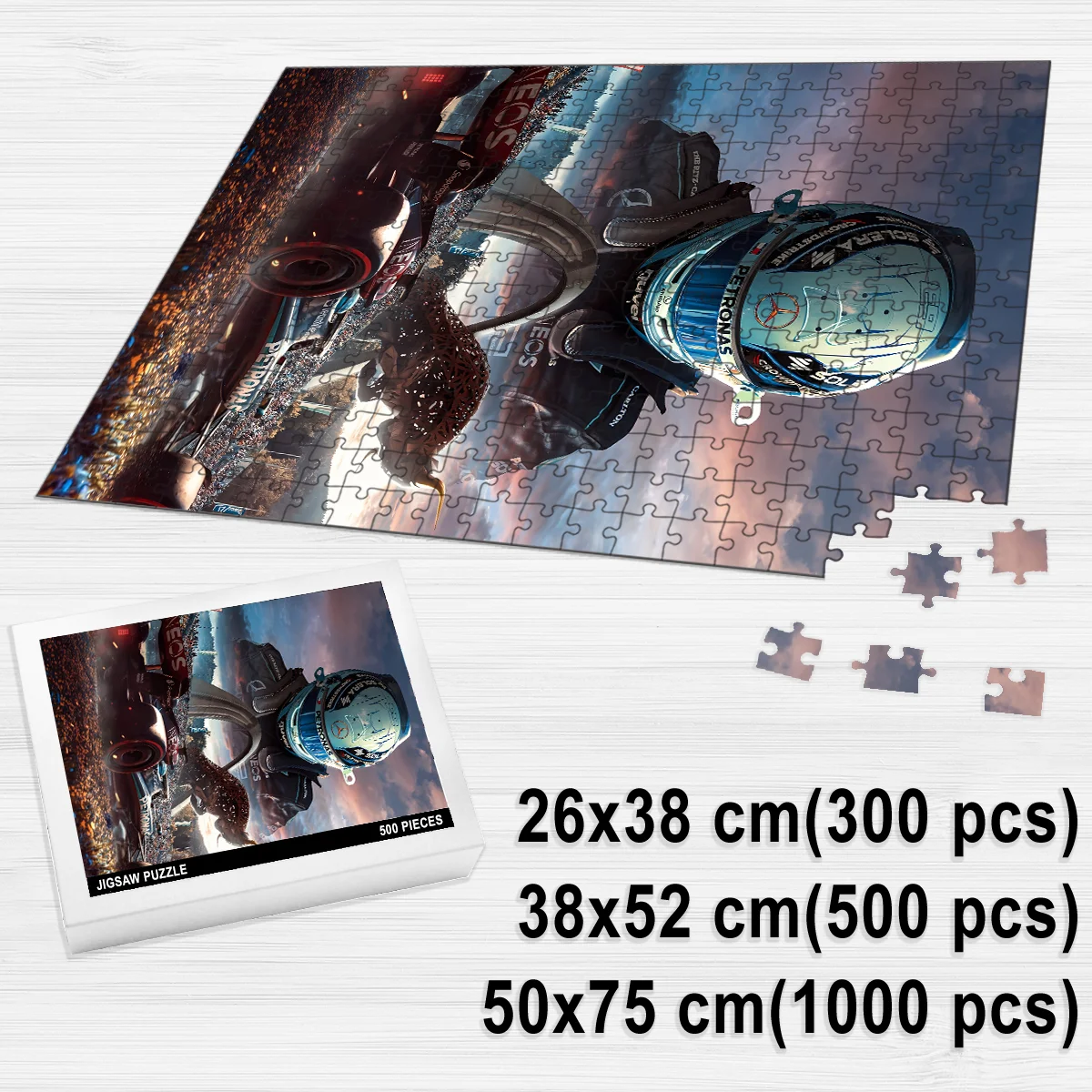 George Russell - Jigsaw Puzzle Game For F1 Fans BLF1PZ27 - Race Day Outfit - Image 2