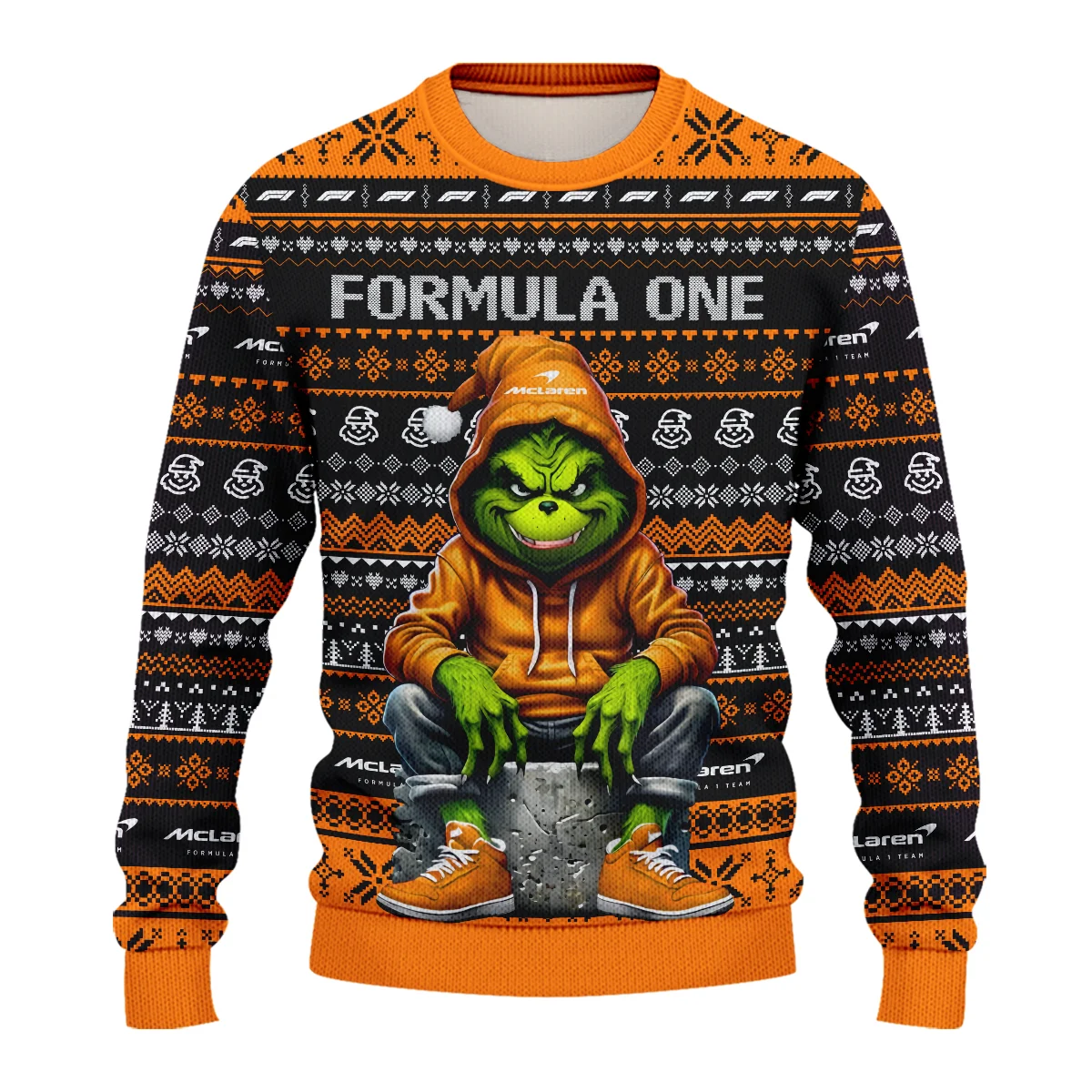 Grinch x McLaren Formula 1 - Ugly Sweater BLVAF1220925A18MCL - Image 2