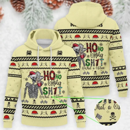 HolySh What A Race Racing Bulls Formula 1 - Knitted Hoodie BLVAF12209250A21RAC - Formula Racing Apparel