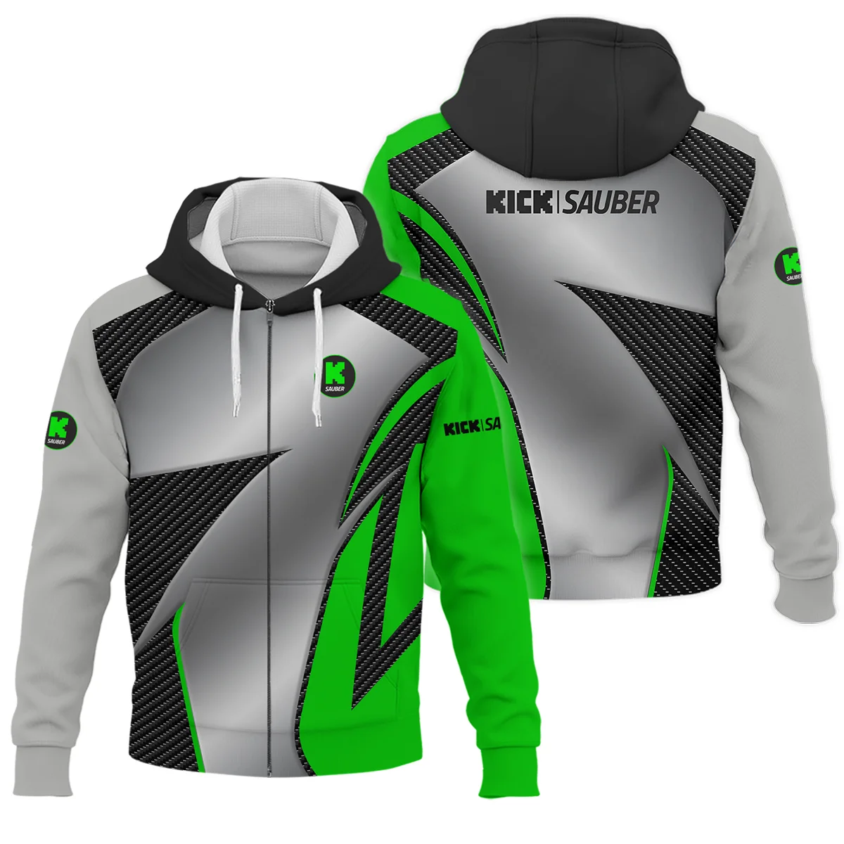 Kick Sauber F1 Team For Fans - Zipper Hoodie BLVAF1031225A2KSZHD