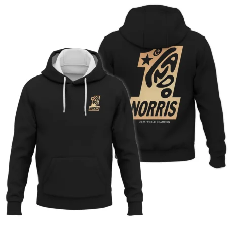Lando Norris #1 World Champion Hoodie BLVALN051225A9HD - Race Day Outfit