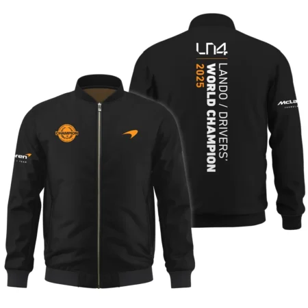 Lando Norris 2025 Drivers’ World Champion McLaren F1 Team Bomber BLVALN051225A3BB - Race Day Outfit