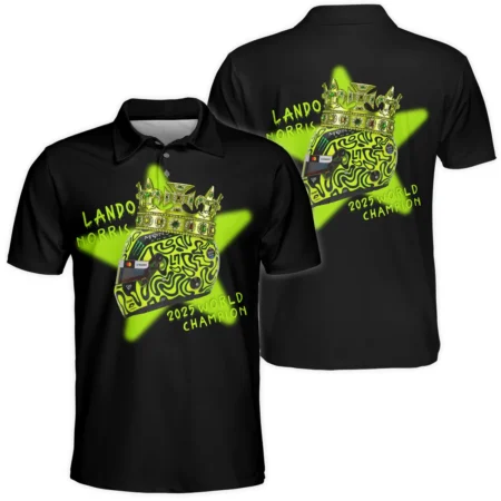 Lando Norris Crown World Champion Polo Shirt BLVALN051225A6PL - Trackside Outfit