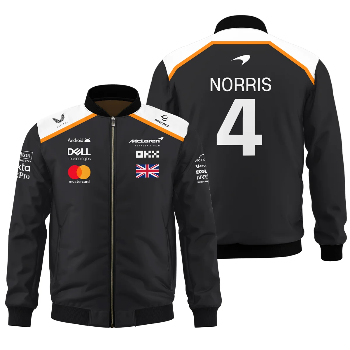 Lando Norris LN4 McLaren F1 Bomber BLF19625A2BB - Motorsport Apparel