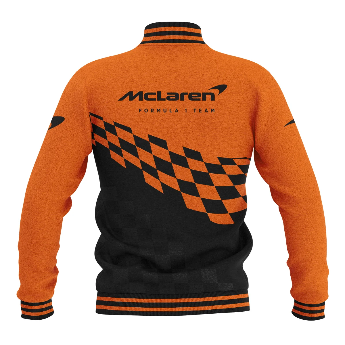 Lando Norris McLaren F1 Baseball Jacket BLMCL10425A1BJ - Image 3