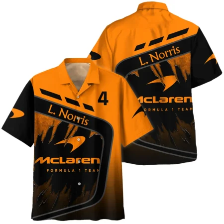 Lando Norris McLaren F1 Hawaiian Shirt All Over Prints BLMCL3425A1HW - Pit Lane Clothing