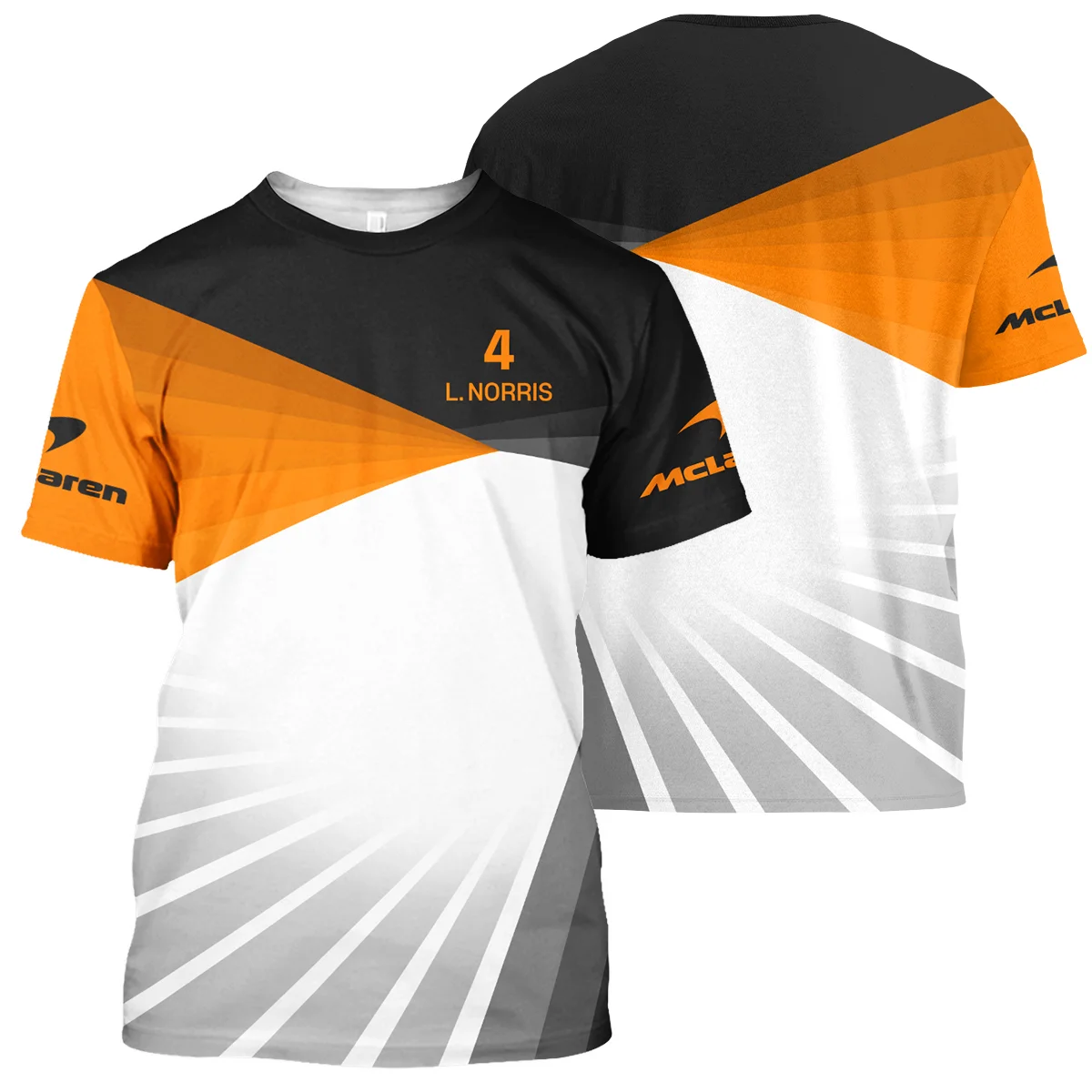 Lando Norris McLaren F1 T-Shirt All Over Prints BLMCL3425A3TS - Race Day Design