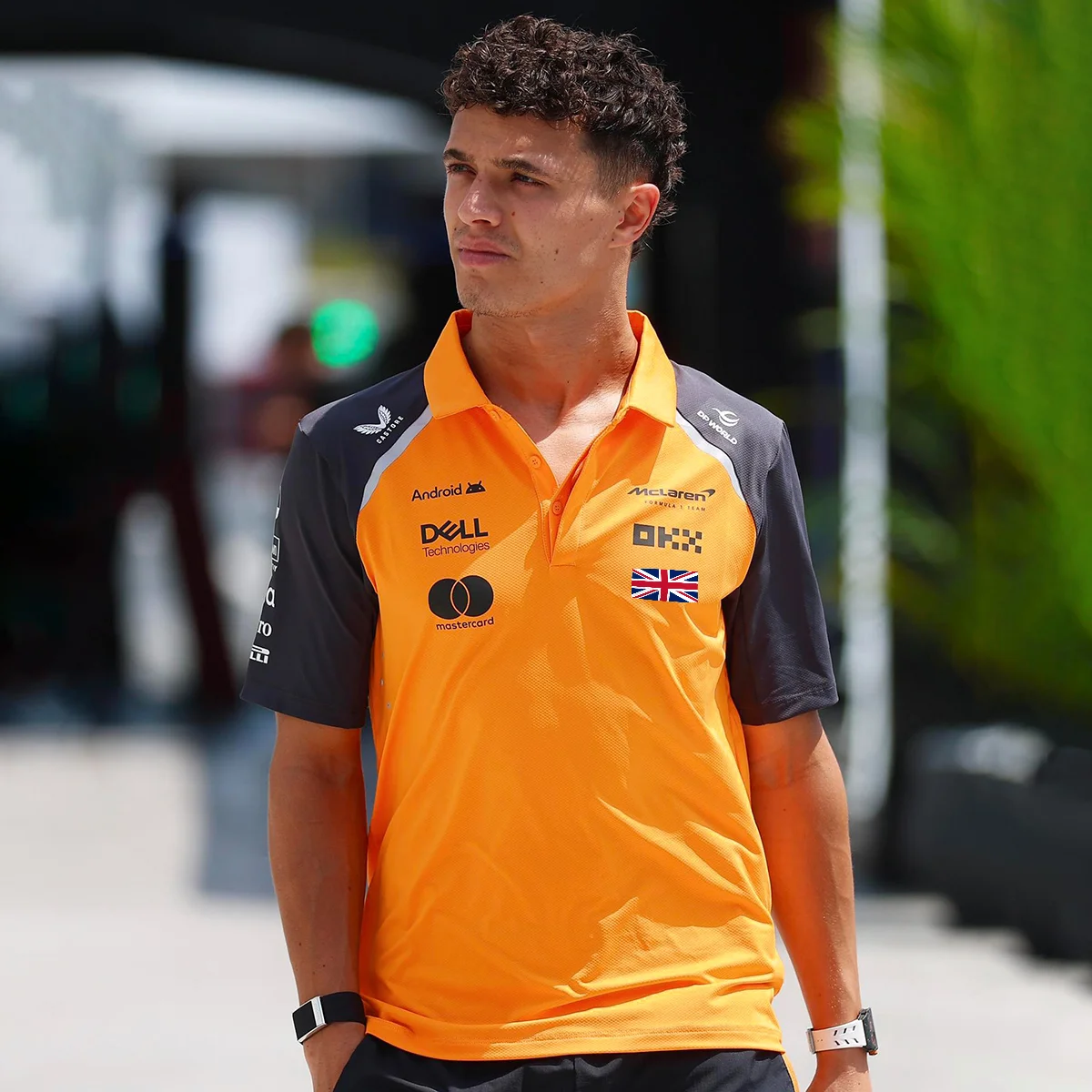 Lando Norris McLaren Formula One Logo Polo Shirt BLF1290325A1MCLPL - Racing Lifestyle Clothing