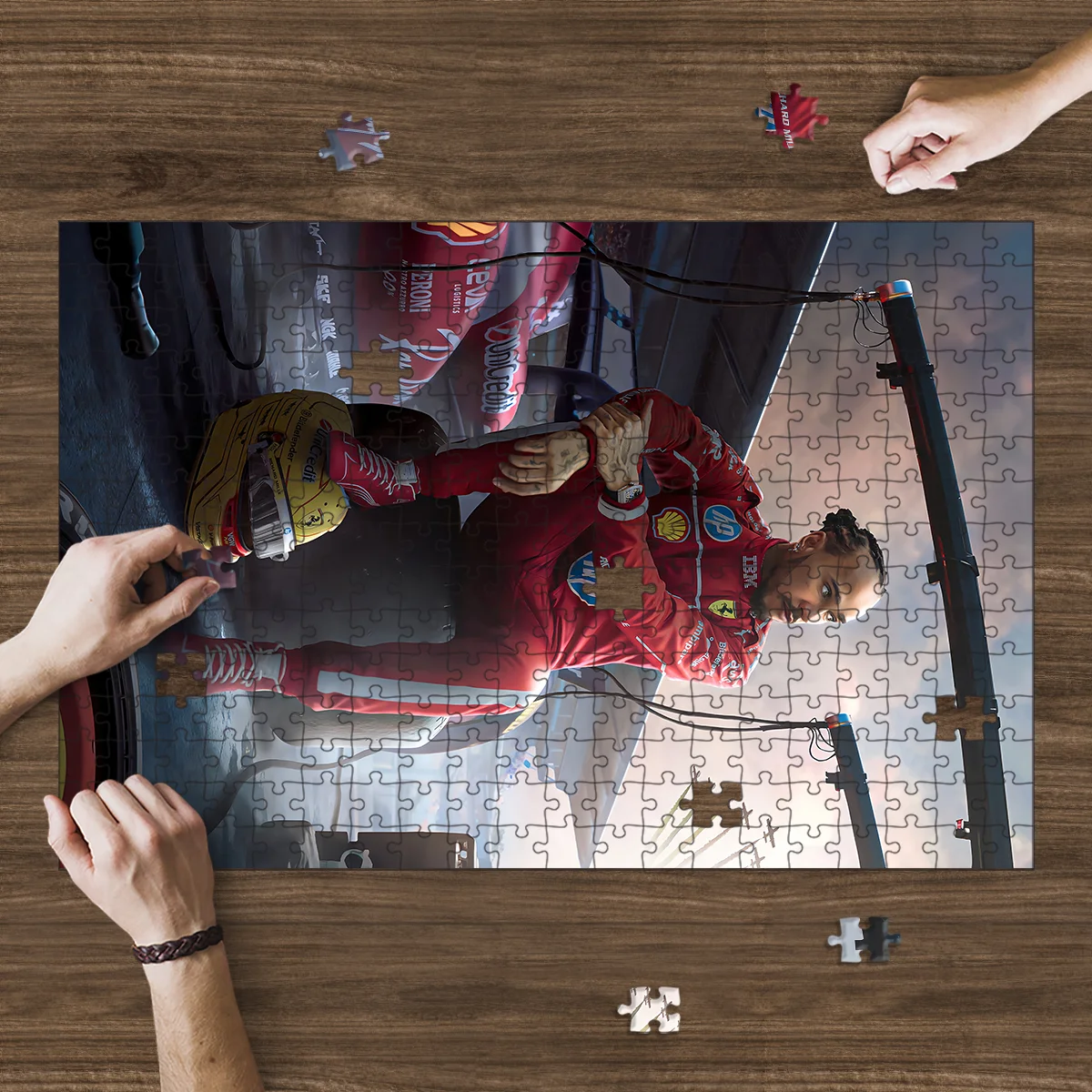 Lewis Hamilton - Jigsaw Puzzle Game For F1 Fans BLF1PZ11 - Formula Racing Apparel - Image 3