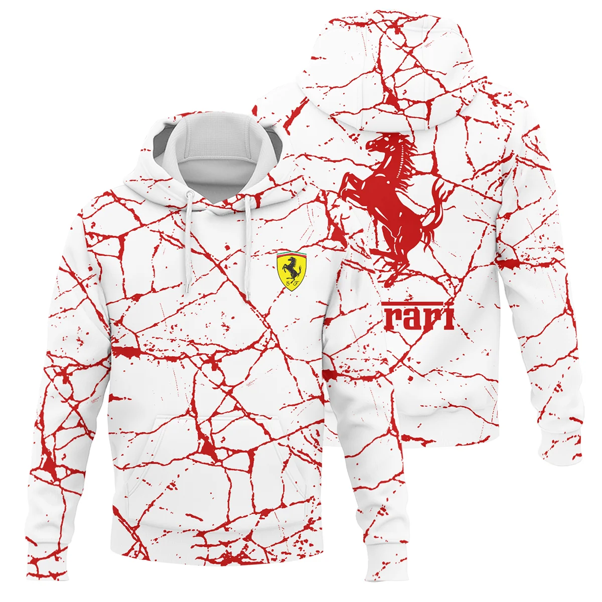 Limited Edition Ferrari F1 Hoodie BLFRR15925A2HD - Motorsport Lifestyle Wear