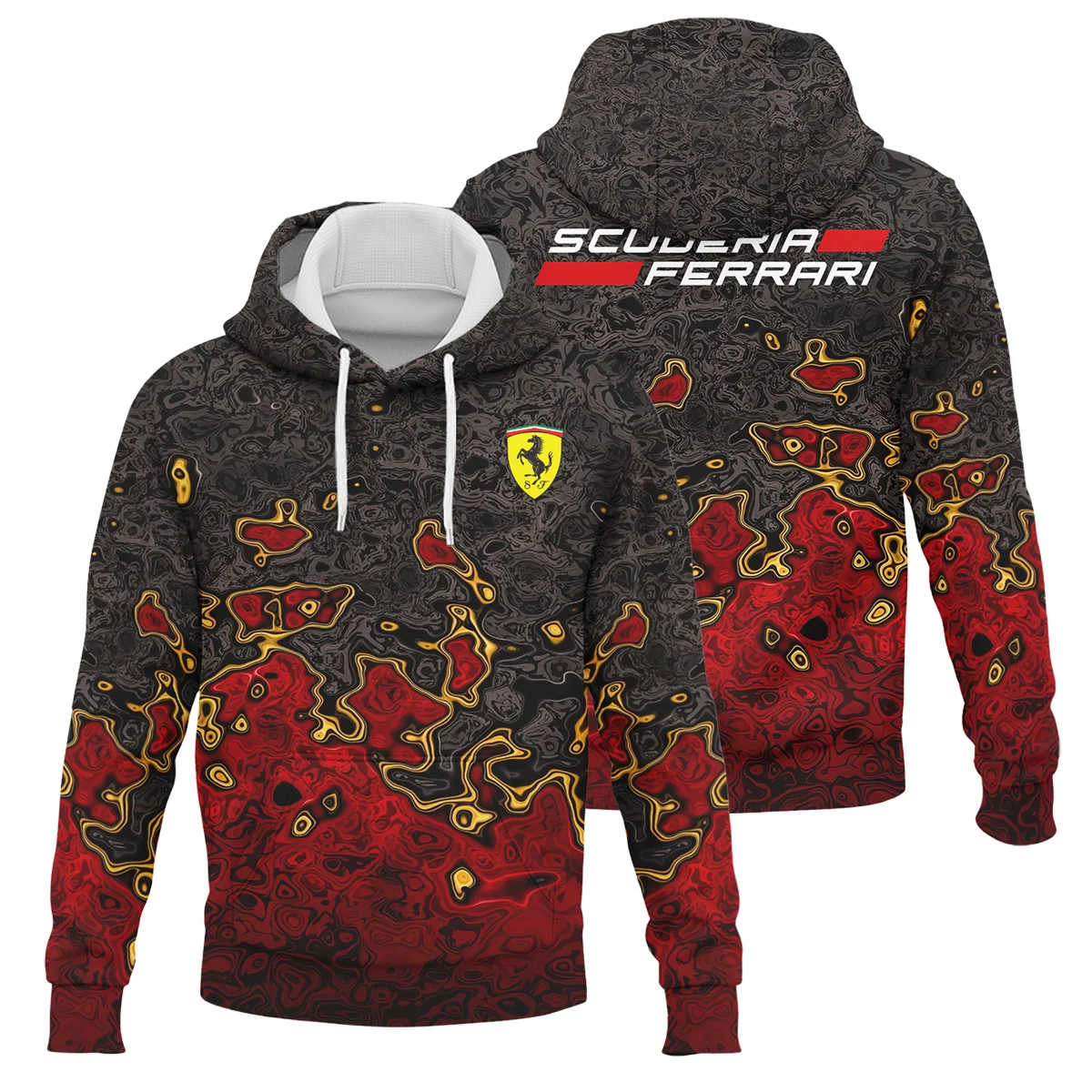 Limited Edition Ferrari F1 Hoodie BLFRR15925A3HD - Race Day Design